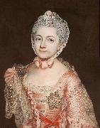 unknow artist Portrat der Agnes von Anhalt-Dessau (1744-799), Freifrau von Loen painting
